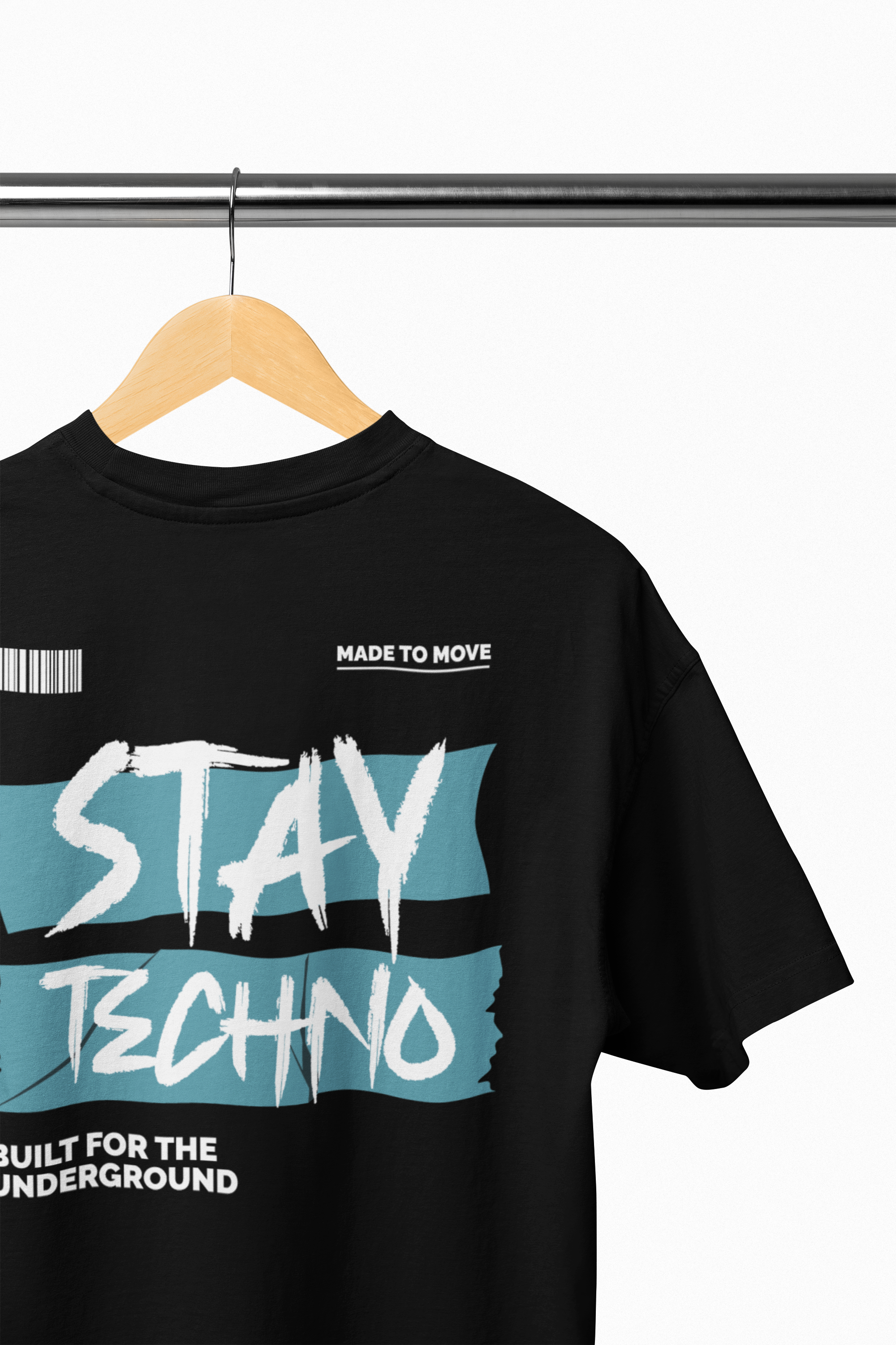 STAY TECHNO – Techno T-Shirt #T002