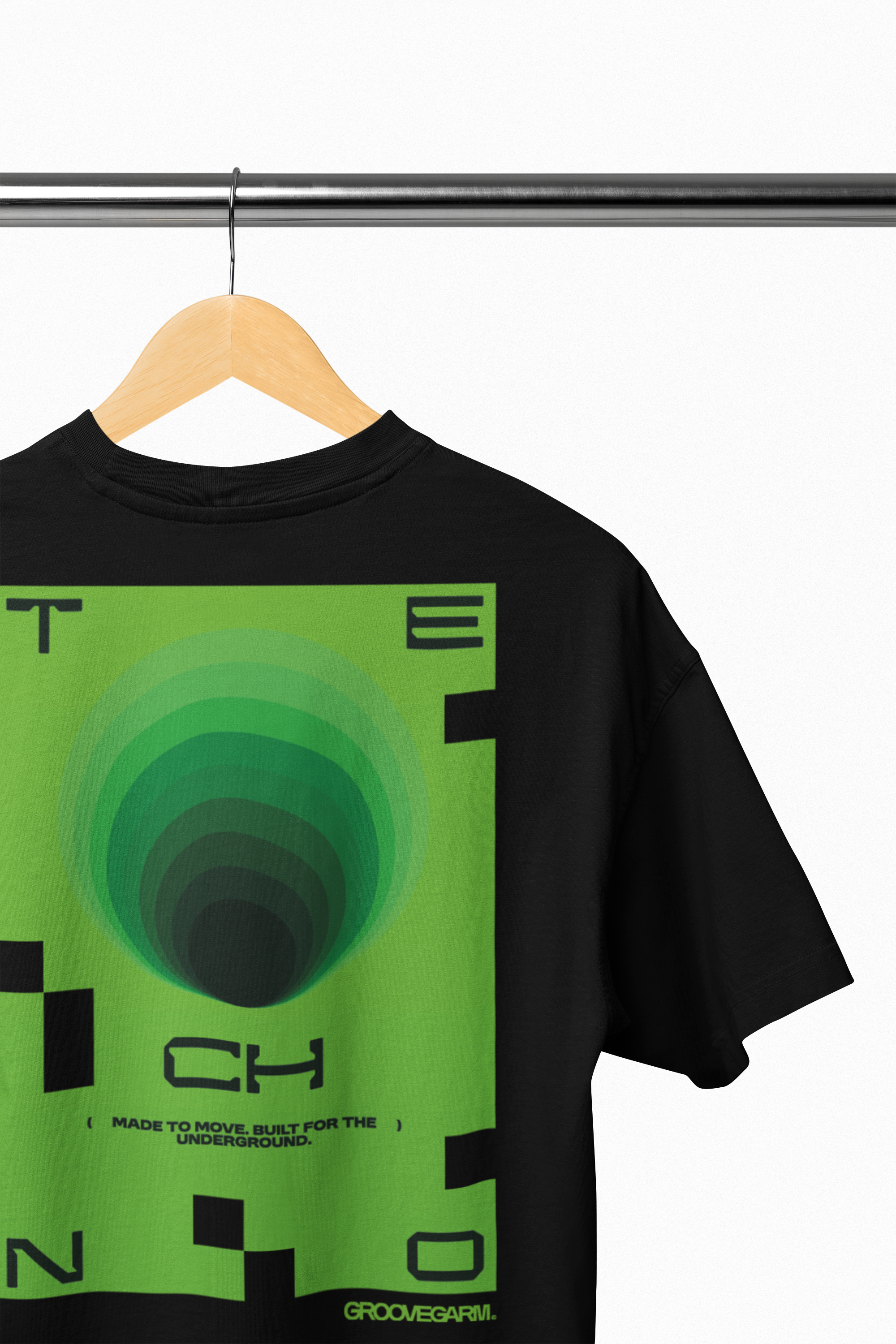 TECHNO DEPTH – Techno Music T-Shirt #T003